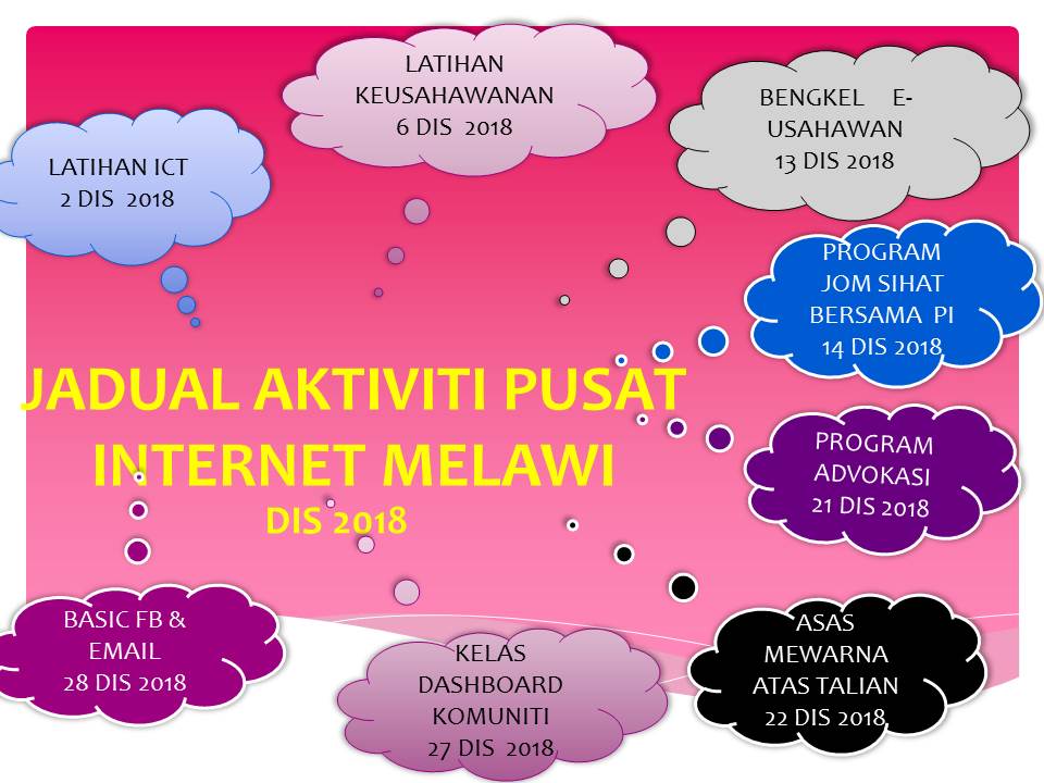 JADUAL AKTIVITI DIS2018