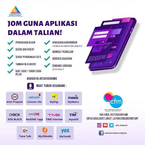 Jom Guna Aplikasi Dalam Talian