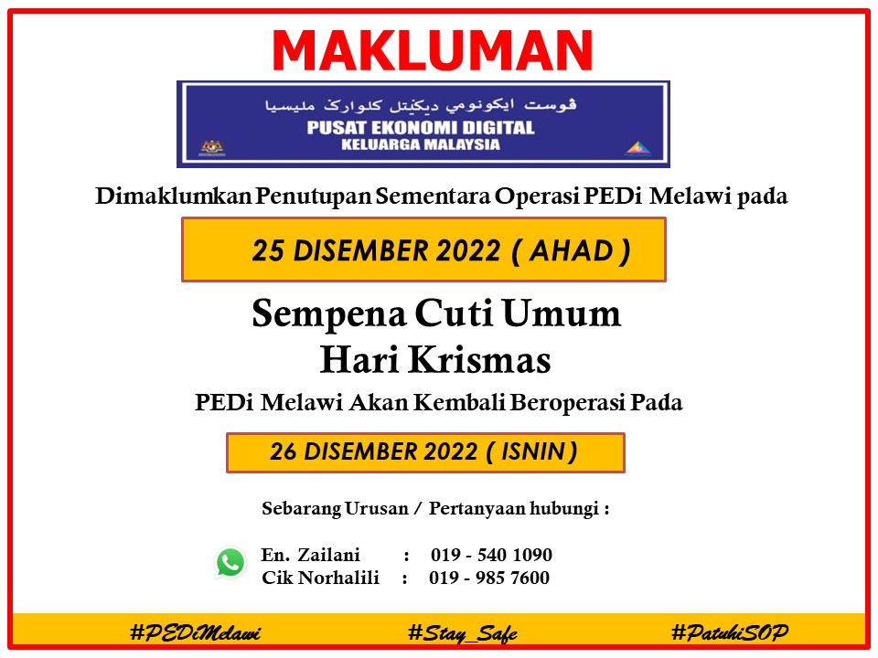 Notis Krismas 2022