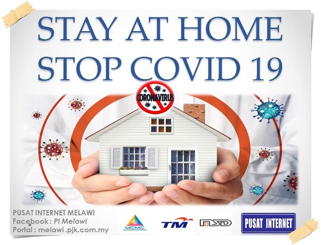 STAY AT HOME STOP COVID19