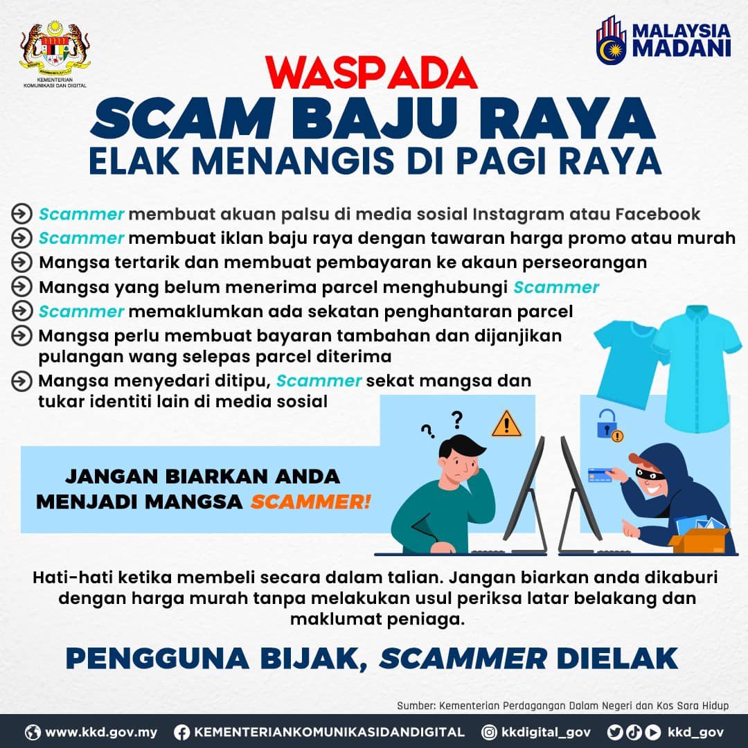 Scam Baju Raya