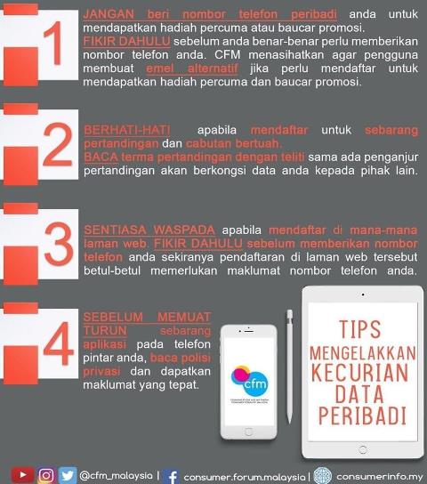 Tips Mengelakkan Data Kecurian